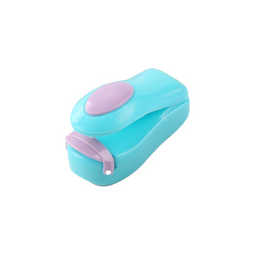 1pc Bolsa de sellado de alimentos portátil mini, herramienta de sellado de calor para almacenamiento de alimentos, gadget para el hogar, operación manual, sin batería requerida