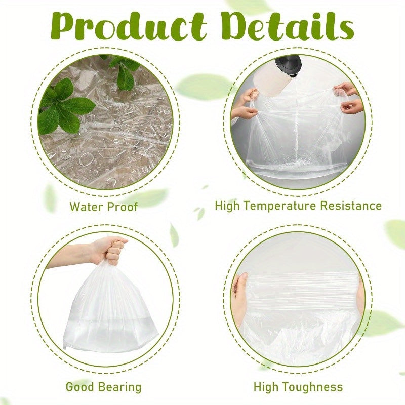 150pcs, Bolsas de Baño Desechables para Pies Portátiles Bolsas de Pedicura Spa de Plástico Finas y Grandes para Remojo de Pies Uso en Hotel o Hogar, 63.5 x 58.42 cm