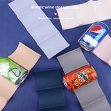 Estantería Apilable para Bebidas - Diseño Antideslizante y Ahorra Espacio, Soporte de Plástico Sencillo para Almacenamiento de Vino Tinto, Adecuado para Cocina y Comedor, Estante de Pie