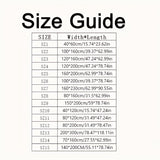 Alfombra cuadrada de poliéster para dormitorio y sala de estar - Pelo bajo, solo lavado a mano, uso en interiores, hecha a máquina - 1,5 m de longitud máxima