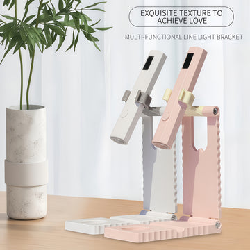 Linterna LED 2 en 1 para Uñas con Base de Gel - Recargable USB, Luz Portátil para Uñas y Pies con Pantalla LCD