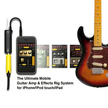 Guitar Interface I-Rig Converter Reemplazo De Guitarra Para Teléfono Interfaz De Audio De Guitarra Afinador De Guitarra Línea De Guitarra I-Rig Converter Accesorios De Guitarra