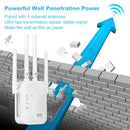 Momotor Extensor WIFI, Amplificador de Señal WIFI 2.4GHz Alta Velocidad sin varillas, Potente con 4 Antenas, Alta Penetración, Modo Seguro WPS, Ruta Extendida Dual - Ideal para Hogar, Cafeterías y Oficinas