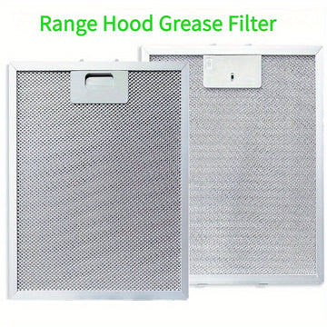 2 Piezas SB08087294 Filtro de Campana Extractora Compatible con Broan RM523004, RM533004, RM51000 - Malla de Aluminio de 5 Capas Resistente, Instalación Fácil Clip-On, Compatibles con Campanas Broan y Similares (2 Unidades), Purificación de Aire para Coc