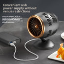 Campana Extractora Portátil con Alimentación USB y 3 Velocidades de Viento & Filtros Desmontables - Ventilador de Escritorio Mini para Cocina, Barbacoa, Olla Caliente, Filtración de Humo de Aceite & Fuente de Energía, Campana Extractora Portátil | Campan