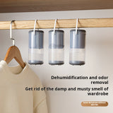 Caixa de Deshumidificación Colgante Reutilizable para Armario con Hoja Aromática, Antihumedad y Resistente a la Humedad - Secador Pequeño para Dormitorio al por Mayor