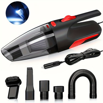Aspiradora de Mano Potente para Coche, Cocina y Suelos con Cable - Limpieza de Rendijas