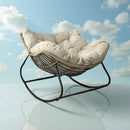 Nueva silla de tijeras relajante, sumérgete en los sueños - Silla de tijeras de lujo grande para exteriores, ideal para familias de 10 personas para relajarse en el tiempo libre. Silla de tijeras adecuada para todas las 13 fiestas.