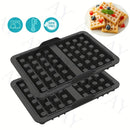 1/2pcs Revestimientos de Silicona para Freidora de Aire Antiadherentes Reutilizables Molde para Gofres para Freidora de Aire Ninja AF400EU AF451EU SL400EU AF500DE y Muchos Otros Accesorios para Freidoras de Aire