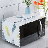 Cubierta De Polvo Para Microondas Domésticos, Paño De Polvo Para Horno Transpirable