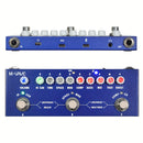 Pedal de efectos para guitarra M-VAPE Cube Baby BASS, multiefectos - con IR, 8 modelos de amplificador, delay, reverb, chorus, fase, carga USB, batería recargable de polímero, formato de señal analógica, construcción metálica, procesador de efectos para