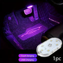 Ilumina tu carro con esta luz LED táctil recargable, perfecta para carros, camiones y furgonetas