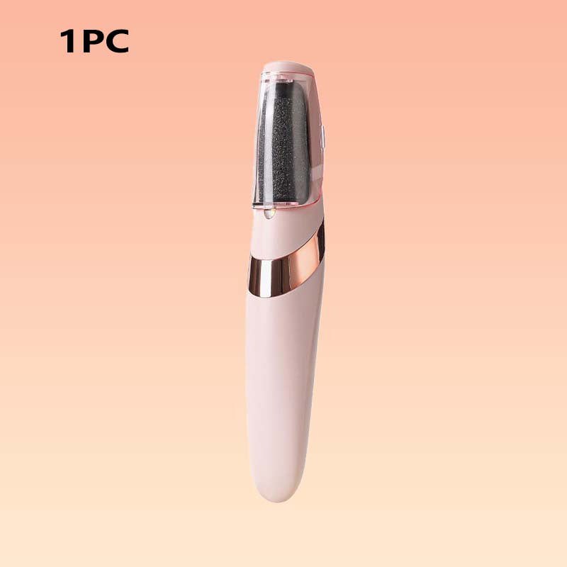 Lijadora eléctrica de pies, removida con dos cabezas abrasivas diferentes, ajustes de velocidad de dos velocidades, iluminación automática para una mejor eliminación de pies, regalo ideal para el Día del Padre, el Día de la Madre, el Día de San Valentín,