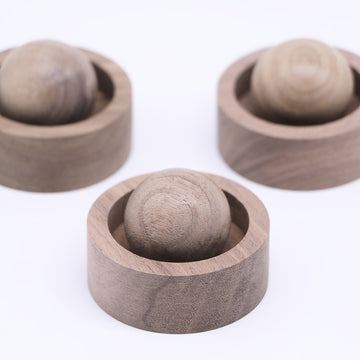 1 Difusor de Aroma de Madera de Nuez, Dispersor de Aroma de Madera Sin Fragancia para Hogar y Coche, Decoración Elegante de Vacaciones para Navidad, Halloween, Pascua, Janucá, Acción de Gracias