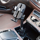 Portavasos ajustable para automóvil Soporte para teléfono celular Soporte universal para vasos de agua para automóvil Soporte para teléfono celular móvil, para Iphone 13