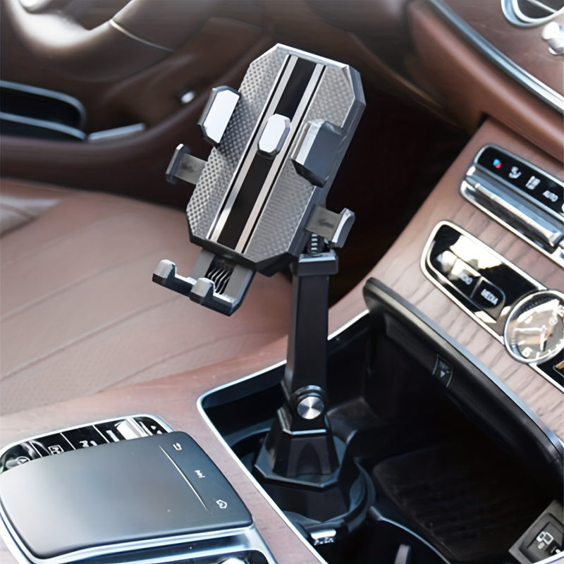 Portavasos ajustable para automóvil Soporte para teléfono celular Soporte universal para vasos de agua para automóvil Soporte para teléfono celular móvil, para Iphone 13