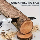1pc Sierra de Cadena Manual Resistente - Motosierra Plegable para Jardín con Hoja Afilada, Herramienta Manuales para Leña, Podado y Paisajismo - Portátil para Hogar y Profesionales, Uso Exterior - Sin Necesidad de Electricidad, Diseño Plegable, Construcc