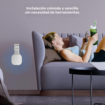 Soporte de montaje en pared solo funciona con los routers del sistema WiFi Eero Mesh, ideal para almacenar cables de alimentación y enchufes del host