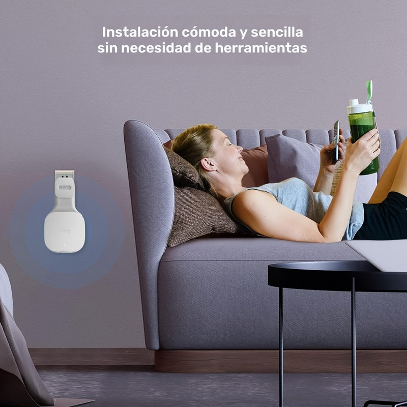 Soporte de montaje en pared solo funciona con los routers del sistema WiFi Eero Mesh, ideal para almacenar cables de alimentación y enchufes del host
