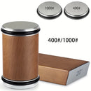 Kit de afilador mejorado, afilador de diamante adecuado para cualquier dureza del acero, kit de afiliación de cuchillos de cocina con ángulos magnéticos de 15 y 20 grados, ¡un regalo perfecto para la familia!