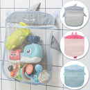 1pc Bolsa de almacenamiento de juguetes de playa creativos con bolsillo de recolección de conchas, organizador de colgar plegable, estantería de tela multifuncional para varios tipos de habitaciones - 1pc