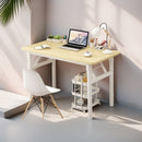 Escritorio plegable de 4 estaciones con silla, simple y fácil de instalar. Estilo moderno, fácilmente integrable en diferentes espacios domésticos y de oficina. Tamaño compacto después de plegar, ahorro de espacio.