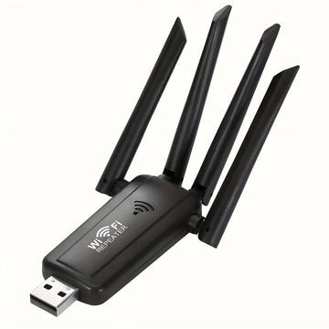 1 pieza de acelerador de red, repetidor con cuatro antenas, red mejorada de canal único 2.4G, conexión conveniente, conexión inalámbrica, 300 Mbps, adecuado para hogares y áreas de oficina, disponible en negro y blanco.