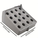 Tabla plegable para ropa de 10 capas, organizador y almacenador de ropa de plástico, soporte plegable para ropa, tabla plegable para perezosos