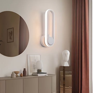 Luces de pared LED para interiores con cambio de temperatura de 3 colores, luminaria moderna para pasillos, salón, cocina y garaje