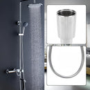 1pc Manguera de ducha de acero inoxidable, anti-torceduras y a prueba de fugas, manguera resistente a alta presión, conexión universal G 1/2", fácil instalación DIY, accesorio de baño