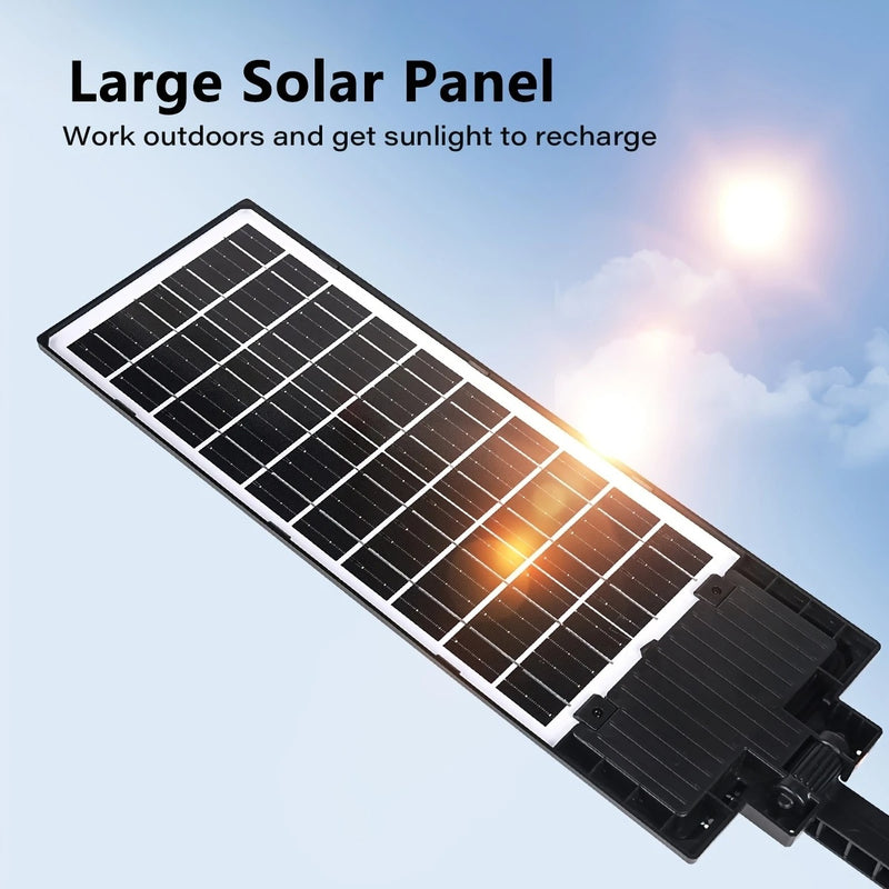 1 paquete de luz solar LED súper brillante de 504 luces, luz para exteriores, 3 modos (día/noche), iluminación para jardín con sensor de movimiento inteligente