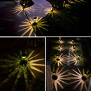 6 luces solares para caminos, faroles solares brillantes, luces decorativas solares para jardín, ideales para senderos, entradas, césped, patios y patios interiores