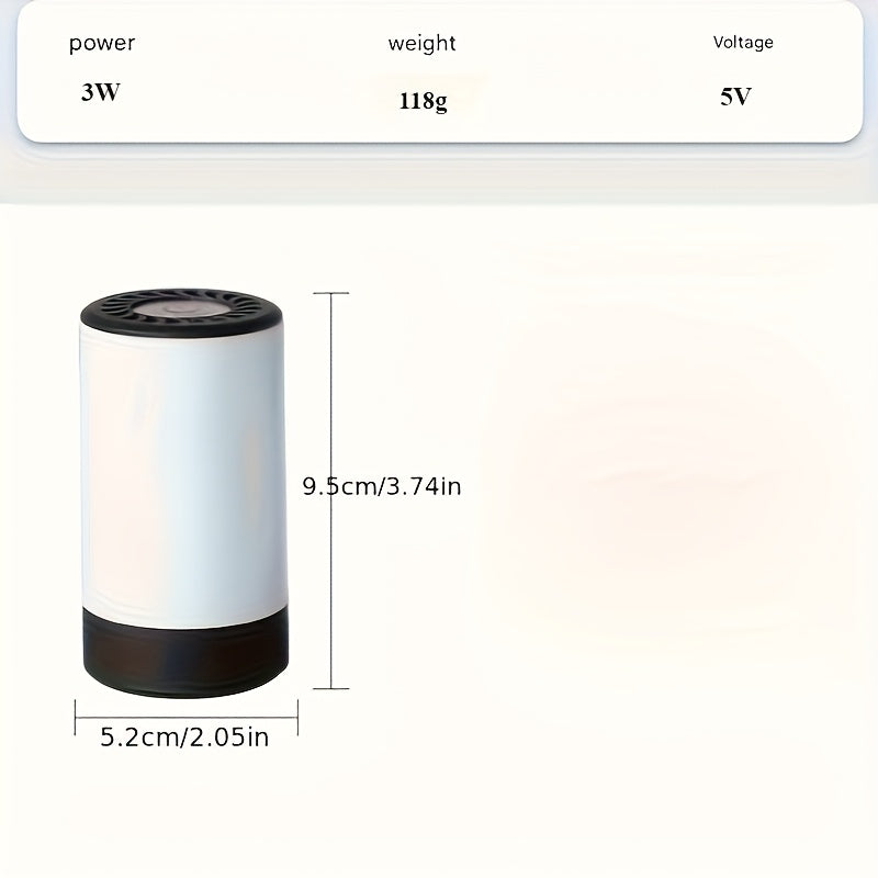 1 pieza de bomba eléctrica de vacío inalámbrica para el hogar (bolsas de vacío no incluidas) Sellador de vacío portátil para almacenamiento de alimentos Máquina de conservación de alimentos para el hogar Máquina de empaque de vacío con carga USB para reu