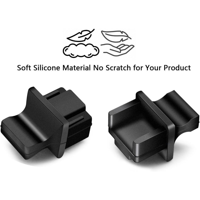 100-Unidades de Fundas de Polvo de Silicona para Puertos Ethernet, Conmutador/Enrutador/Hub/Tarjetas/Computadora, Protector de Módulo de Transceptor de Cobre, Sin Carga, No Requiere Batería
