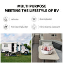 1 estuche de cesta multifuncional con pantalla digital, alimentado por USB, para descongelar, lavar, limpiar y descongelar carne, mariscos, frutas y verduras. Funciona en silencio, ideal para el hogar, el coche, los viajes en RV, los utensilios de cocina