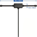 Antena de Montaje Adhesiva para Coche y Camión VHF UHF, Antena Dipolo Macho BNC Compatible con Radios Amateurs Ham para Vehículos, Compatibles con Uniden Bearcat Whistler Shack
