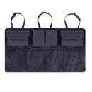 Organizador Plegable para Respaldo de Asiento de Coche, Bolsa de Almacenamiento de Malla de Tela Oxford para Vehículos