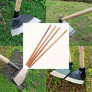 Instrumento de Jardinería Multifuncional con Mango de Madera - Adecuado para Rastrillar, Palar y Martilar - Perfecto para Trabajos de Jardinería y Diseño de Paisajes
