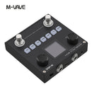 Guitarra eléctrica digital M-VAVE con efectos integrados BLACKBOX, caja pequeña negra multifunción, altavoz monobloque para teléfono móvil y grabación analógica de sonido