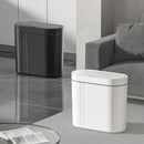 Basurero Inteligente EANE con Tapa - Sensor Sin Contacto, Funciona con Batería (36V), Diseño Moderno y Compacto para Cocina, Baño o Sala, Material PP Duradero, y Blanco, Eliminación de Residuos
