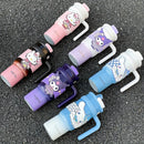 1 pieza, taza aislada de acero inoxidable HelloKitty, capacidad grande de 900 ml, linda taza de agua, regalo de Navidad, taza de coche, taza de café