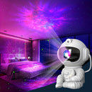 Lámpara nocturna ajustable de astronauta con proyector de luna y estrellas – Iluminación ambiental con temática espacial, control remoto, alimentación por USB, ideal para habitaciones y juegos imaginativos, decoración lunar, iluminación con control remot