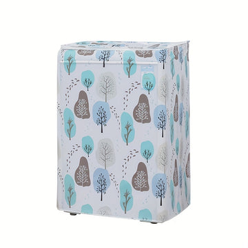 [Funda Impermeable para Lavadora] Funda Impermeable para Lavadora de 1 ud de PEVA Gruesa y Duradera - Diseño Protector con Tapa Abatible para Uso en el Hogar