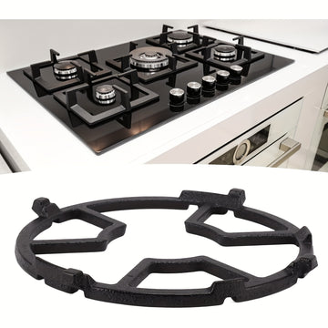 2pcs/1pc Anillos de Hierro Fundido para Wok, Soporte Antideslizante para Estufa de Gas, Accesorios de Reemplazo para Rejilla de 4 y 5 Púas ()