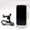 Soporte Universal para Teléfono de Coche dolwao 1pc con Clip de Montaje en el Tablero de Instrumentos, Fácil Instalación, Soporte Antideslizante para iPhone, Xiaomi, Oppo, VIVO, Samsung, OnePlus - Material ABS Duradero, No Requiere Batería