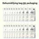10/20 piezas de bolsas absorbentes de humedad, incluye 800/1600 gramos de desecante, prevención de moho y deshumidificación, paquete pequeño, adecuado para armarios y armarios - Reutilizable, esencial para la deshumidificación diaria en el dormitorio.