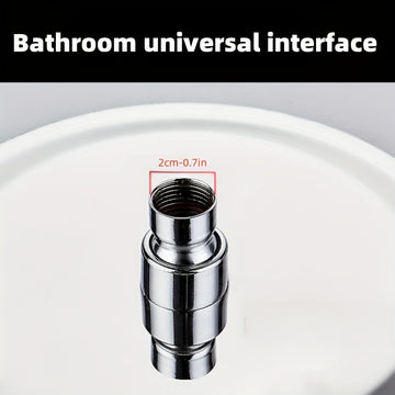 Rociador de Ducha de Acero Inoxidable Lujoso - Cabezal Cuadrado Grande Montado en la Pared, Chorro de Alta Presión para la Elegancia y Confort Último en el Baño, Accesorios de Ducha, Decoración de Regalo de Navidad/Halloween
