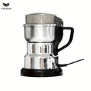 VIVIDAY Molinillo de café eléctrico - Ligero y portátil, operación de un solo botón, acero inoxidable, molienda rápida y fina para café, especias y granos, esencial para la cocina en casa, molinillo de café | electrodoméstico de cocina moderno | construc