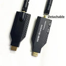 2 Piezas Extensor sin varillas de Audio y Video 50m 5G 1080P HDTV Transmisor Receptor para Cámara PS4, PC, Monitor o Proyector con 1 TX-4 RX