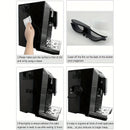 Organizador de Cables de 4/6 piezas, Clip de Fijación de Pegatina de Pared para Cables de Energía, Organizador de Almacenamiento de Cables para Cocina, Enrollador de Cables y Aparatos Domésticos